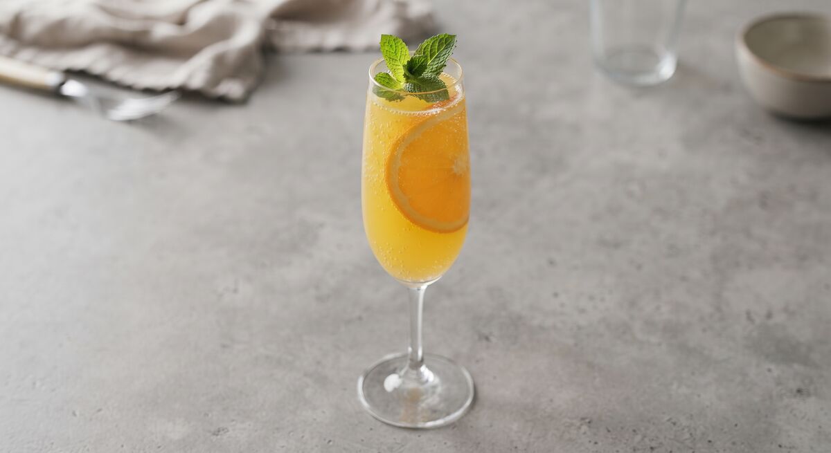 Mimosa (Sekt mit Orange)