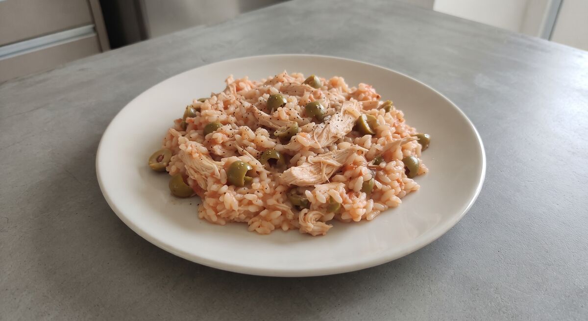 Hähnchen-Risotto