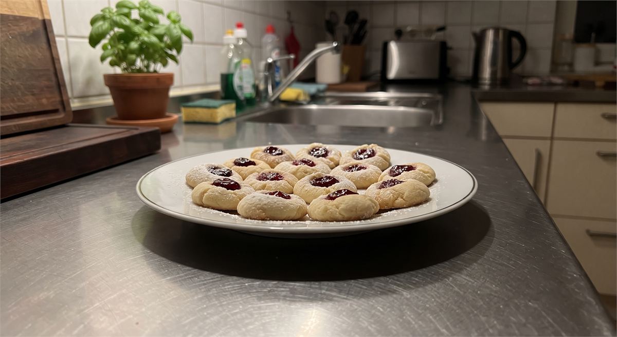 Vegan Angel Eye Cookies