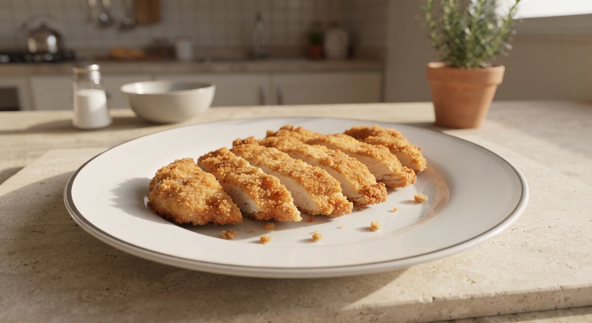 Panierowany filet z kurczaka