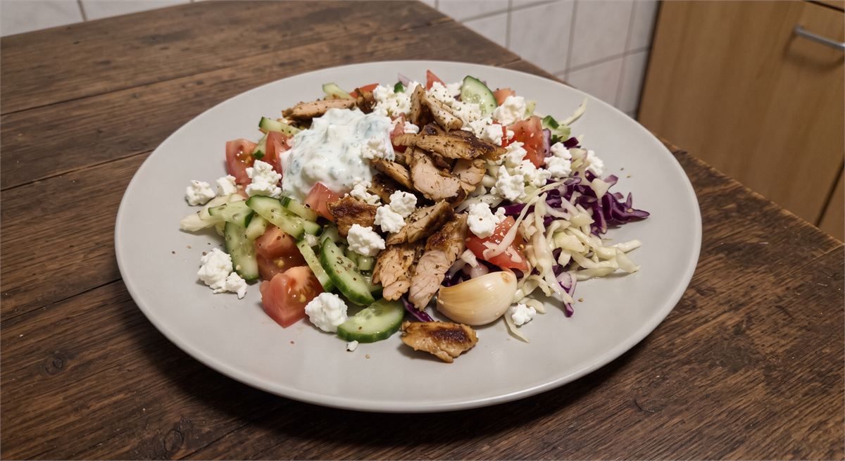 Insalata di kebab