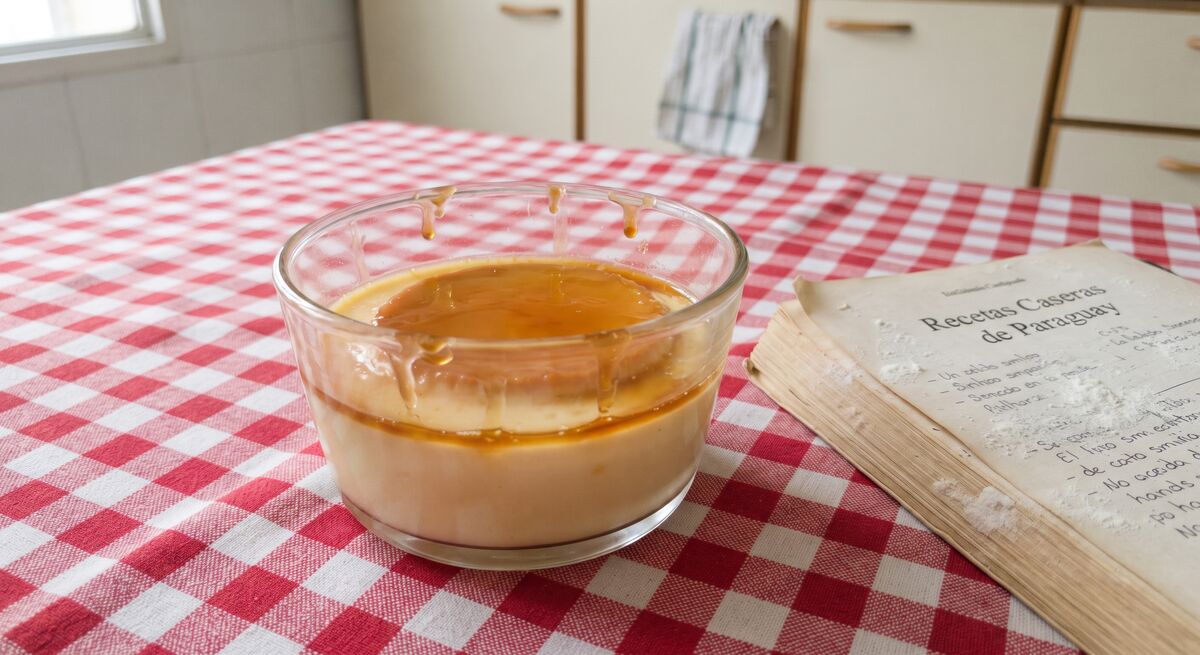 Süßer Milchpudding
