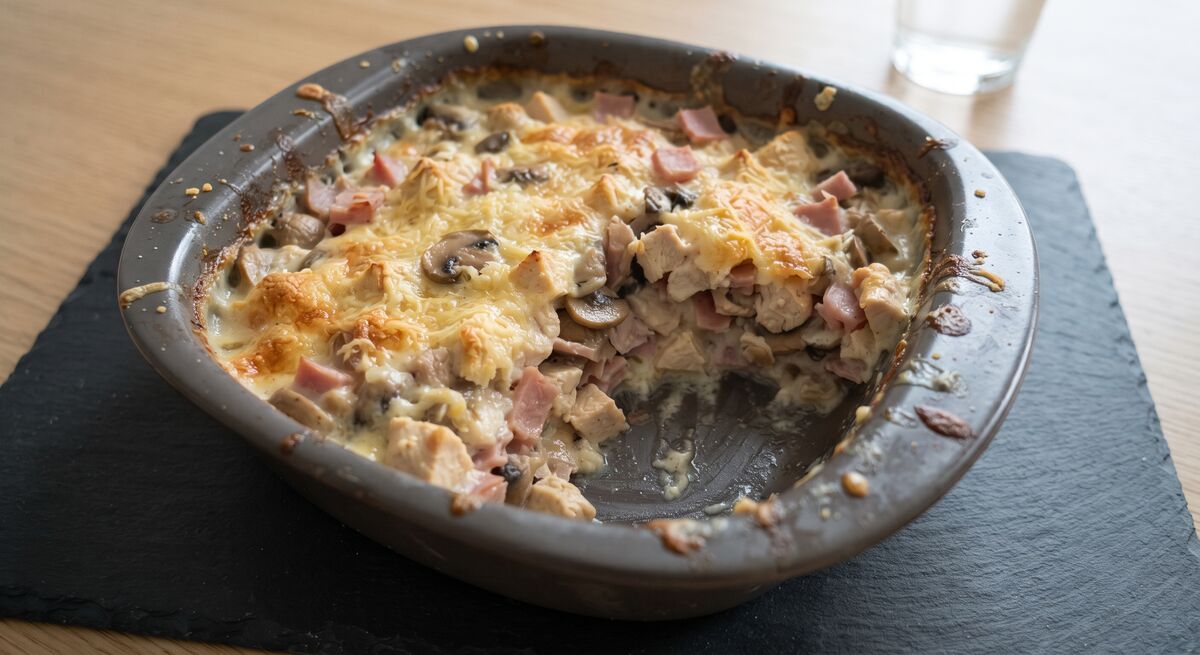 Creamy Chicken Gratin