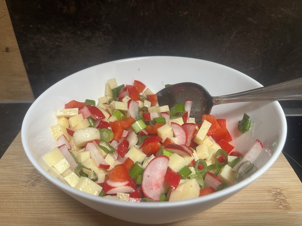 Salada de queijo