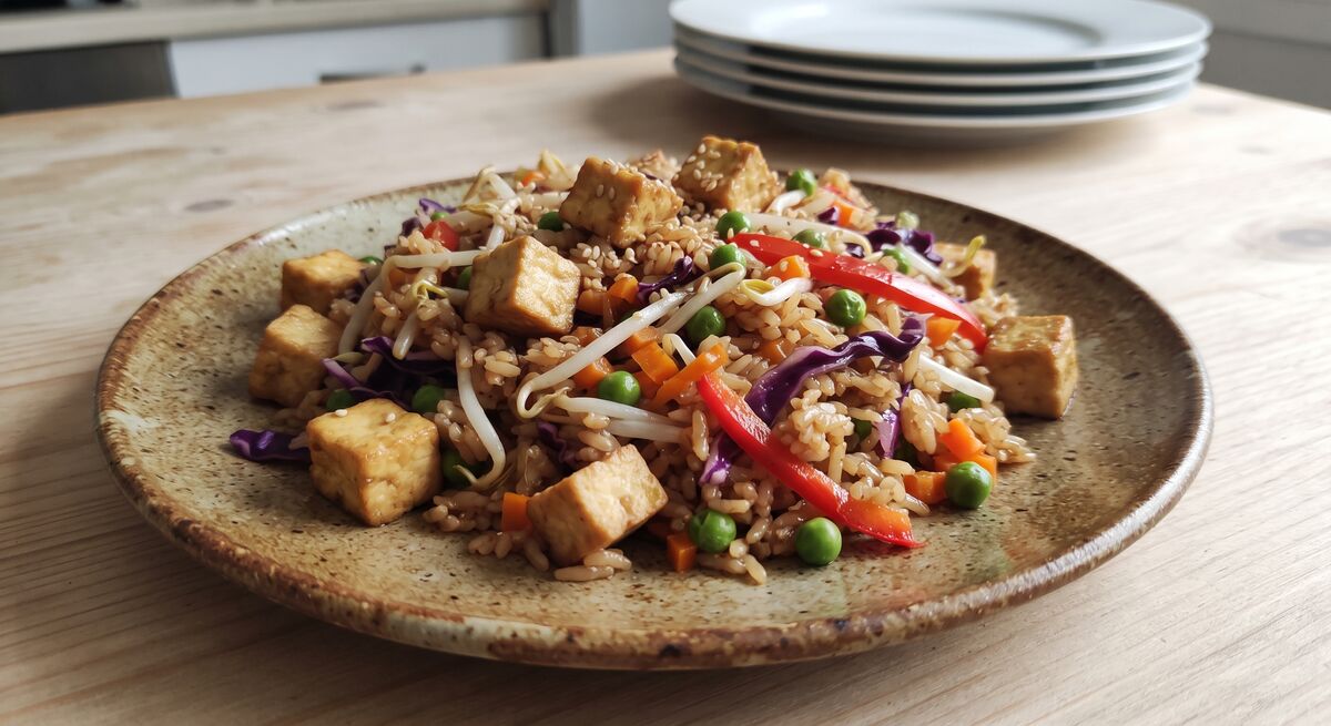 Tofu fried rice