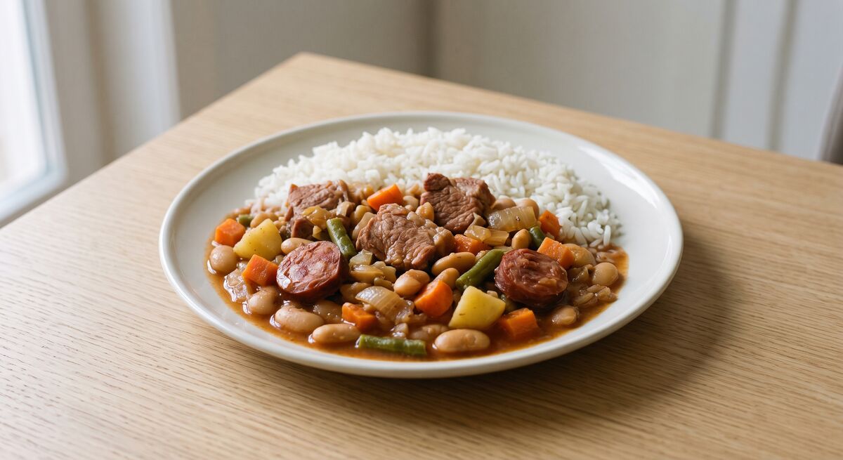 Feijoada à Portuguesa com Legumes