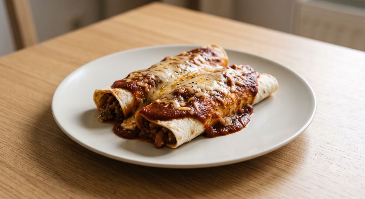Enchiladas de carne