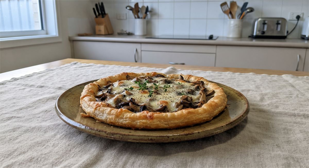JB's French Mushroom Tart