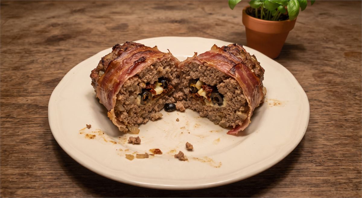 Italian-style meatloaf