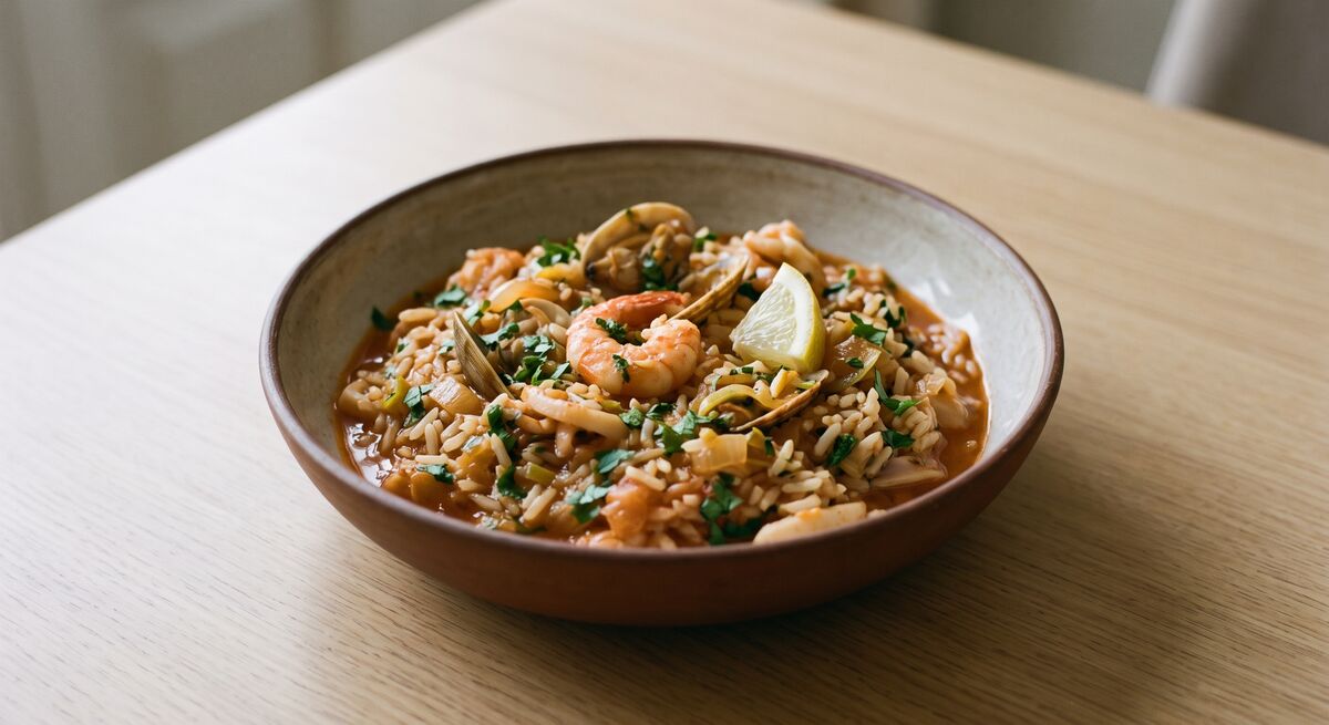 Riso ai frutti di mare