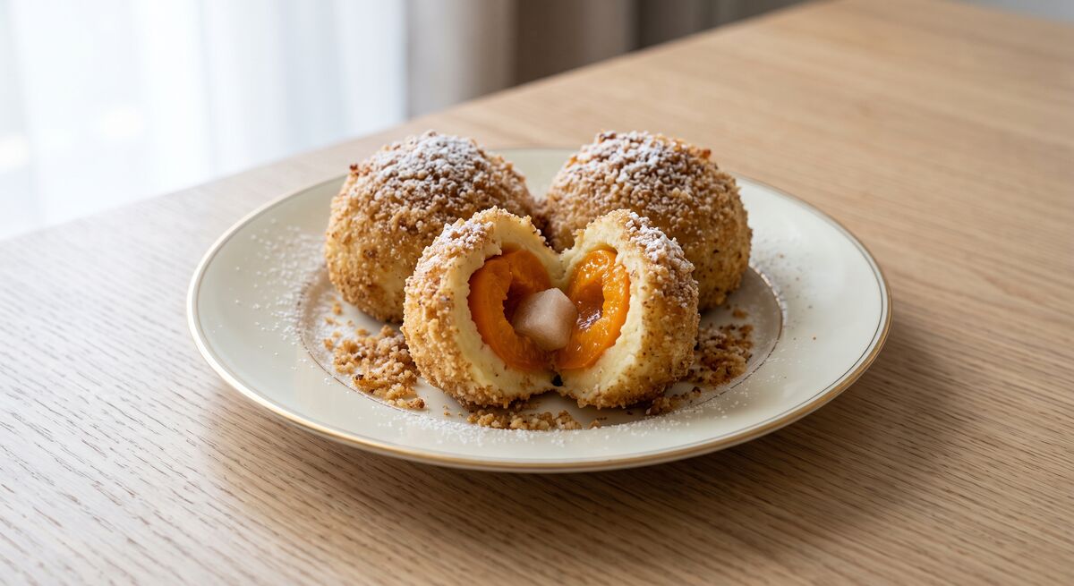 Canederli di albicocche alla viennese