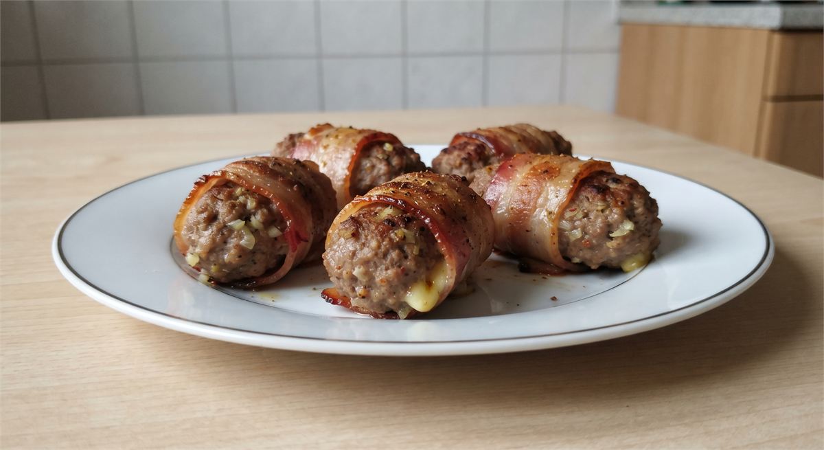 Cevapcici in crosta di pancetta