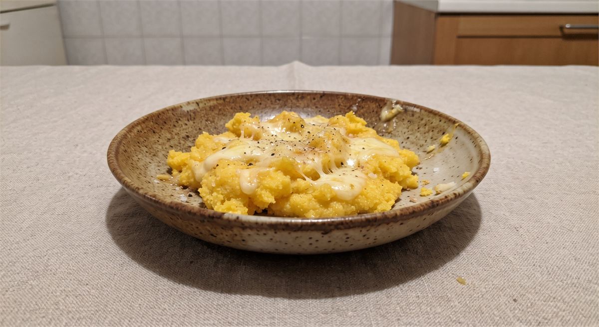 Polenta concia