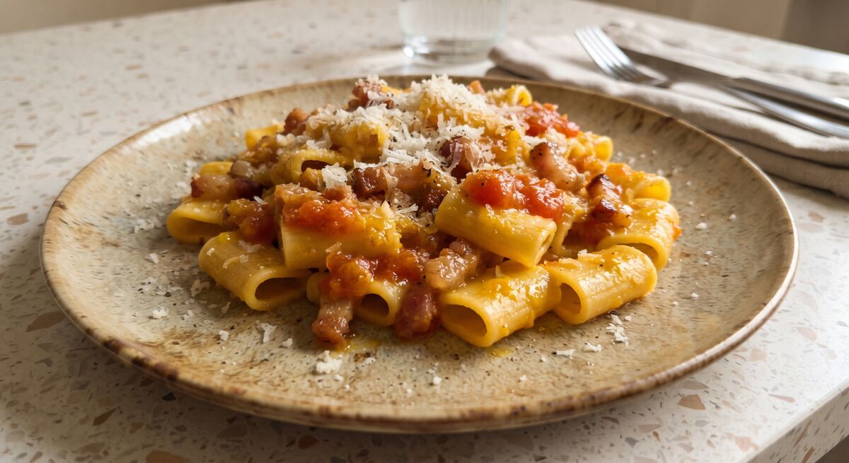 Gelbe Amatriciana