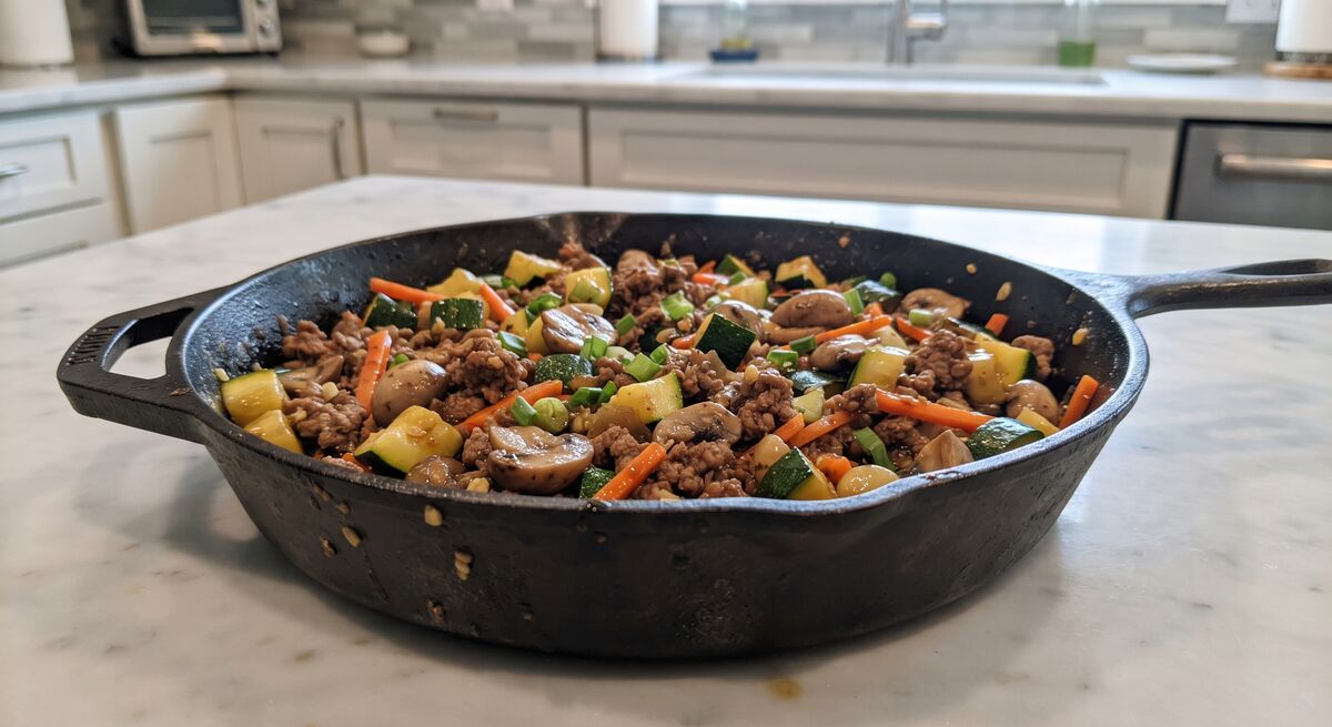 Ground Beef Stir Fry
