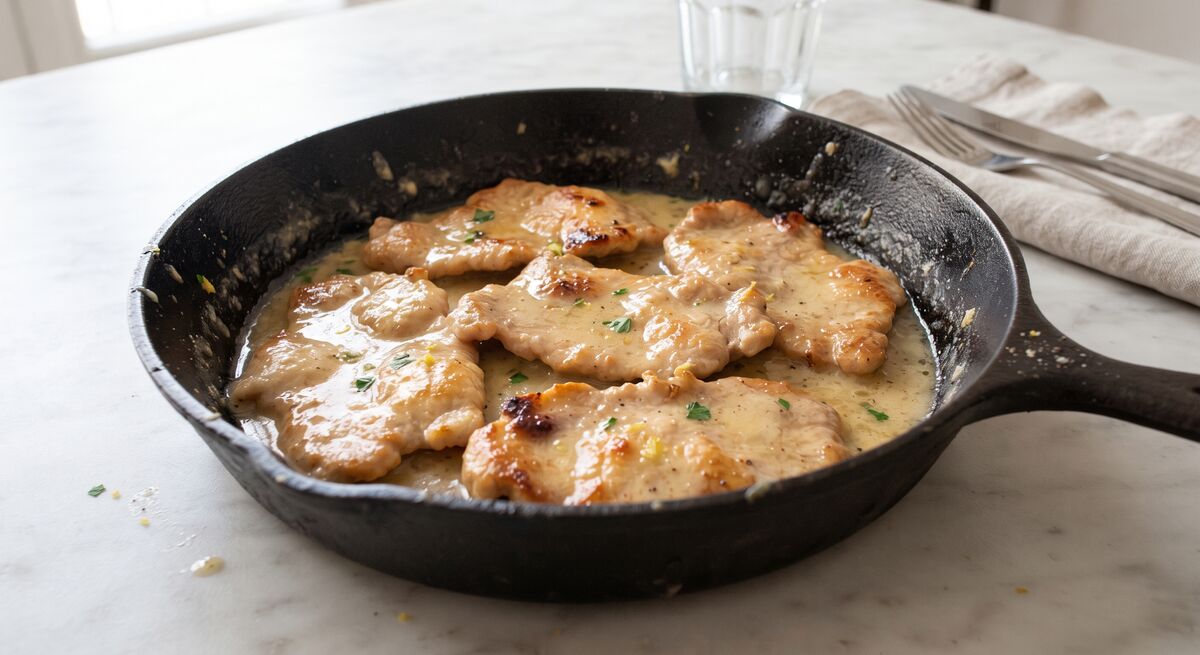 Escalopes ao limão
