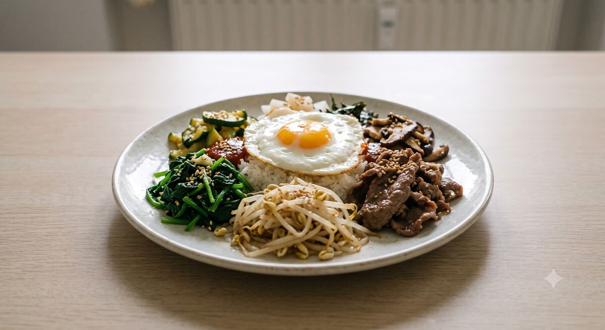 Bibimbap (Korean Rice Bowl)