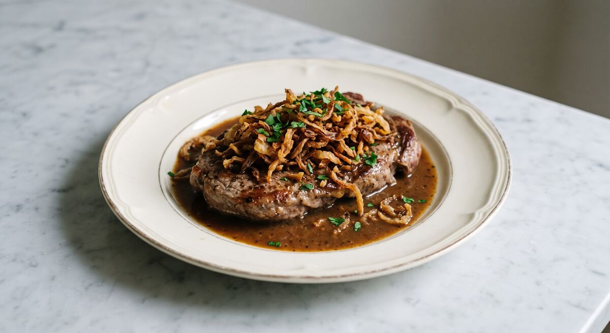 Zwiebelrostbraten