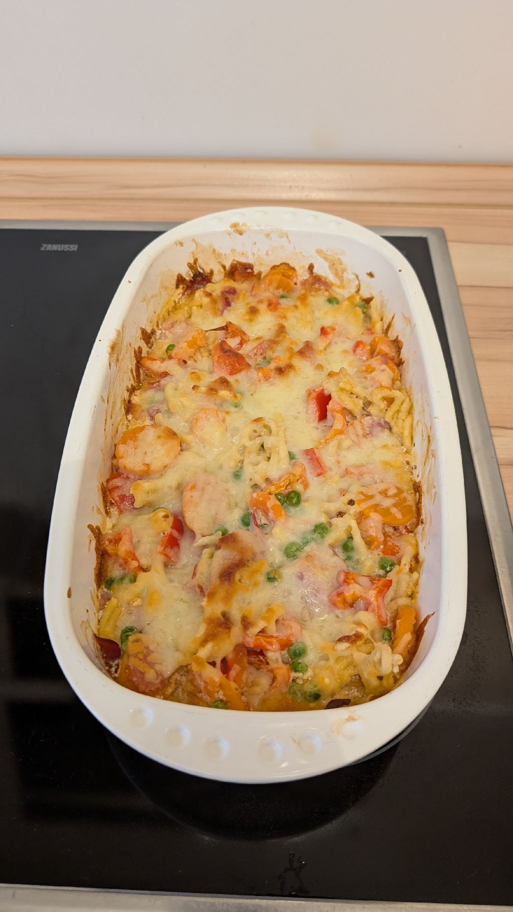 Quick Spätzle Bake with Vegetables