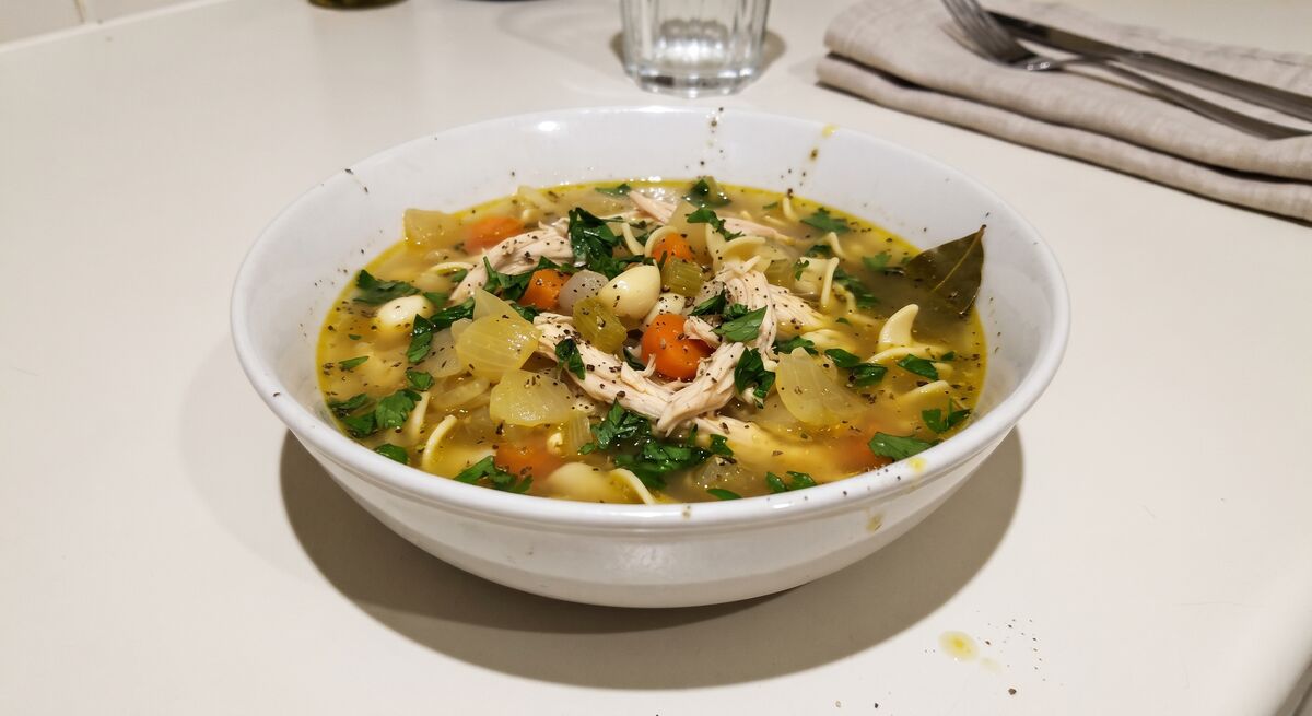 Homemade Chicken Noodle Soup