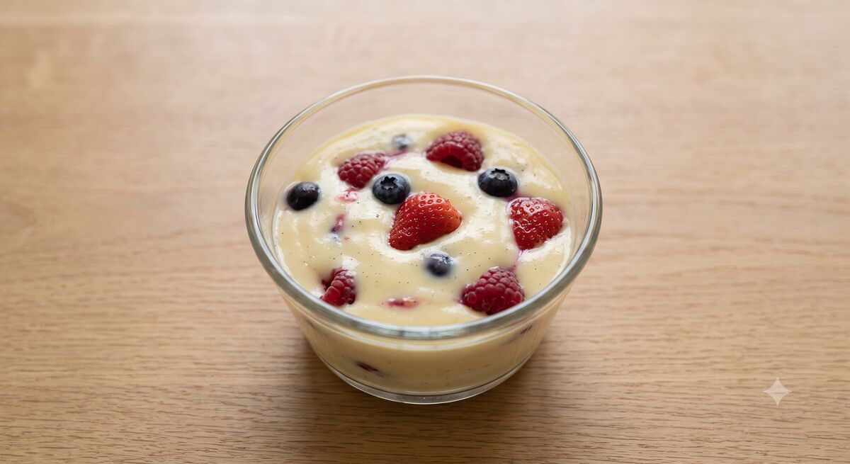 Crème dessert à la vanille