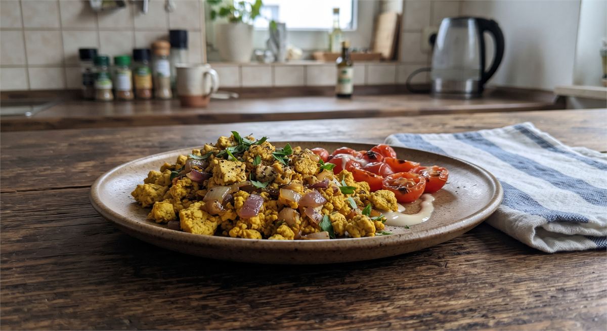 Revuelto vegano