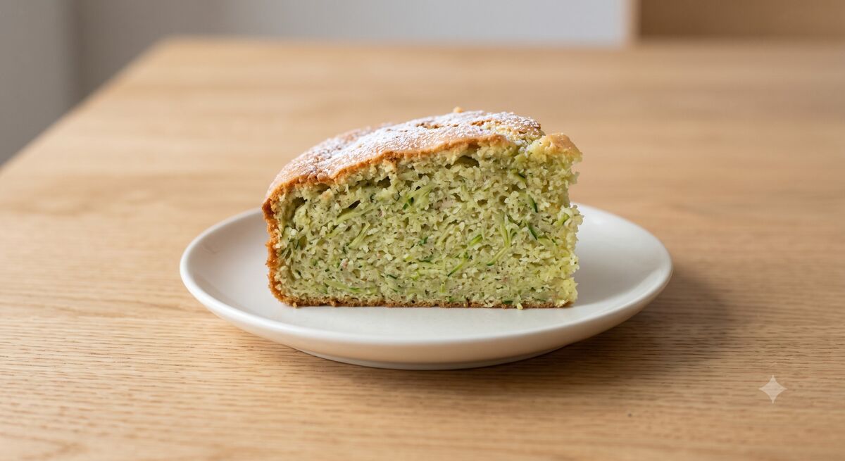 Torta di zucchine – soffice e fresca al lime