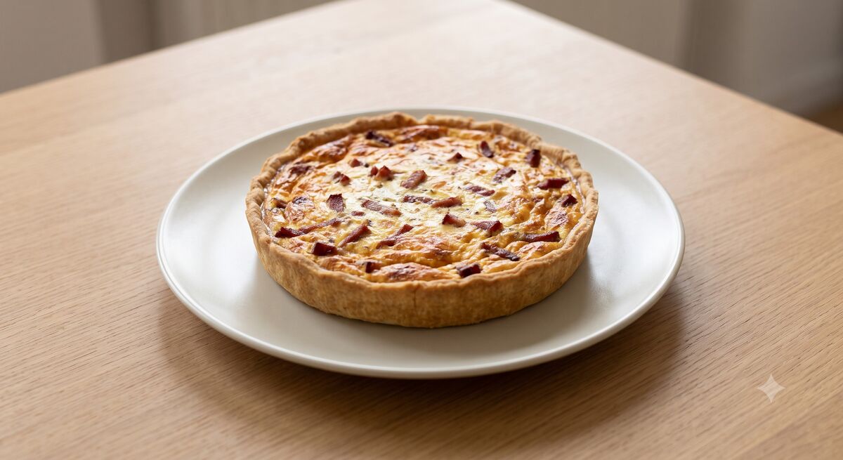 Quiche Lorraine casera