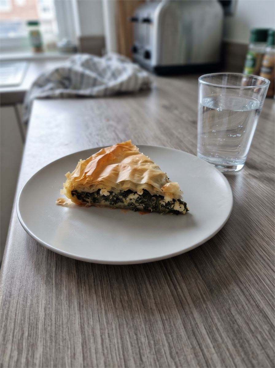 Spanakopita (grekisk spenatpaj)