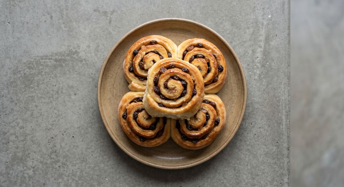Klassische Chelsea Buns