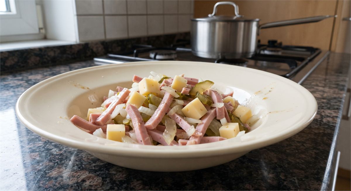 Insalata di salsiccia svizzera