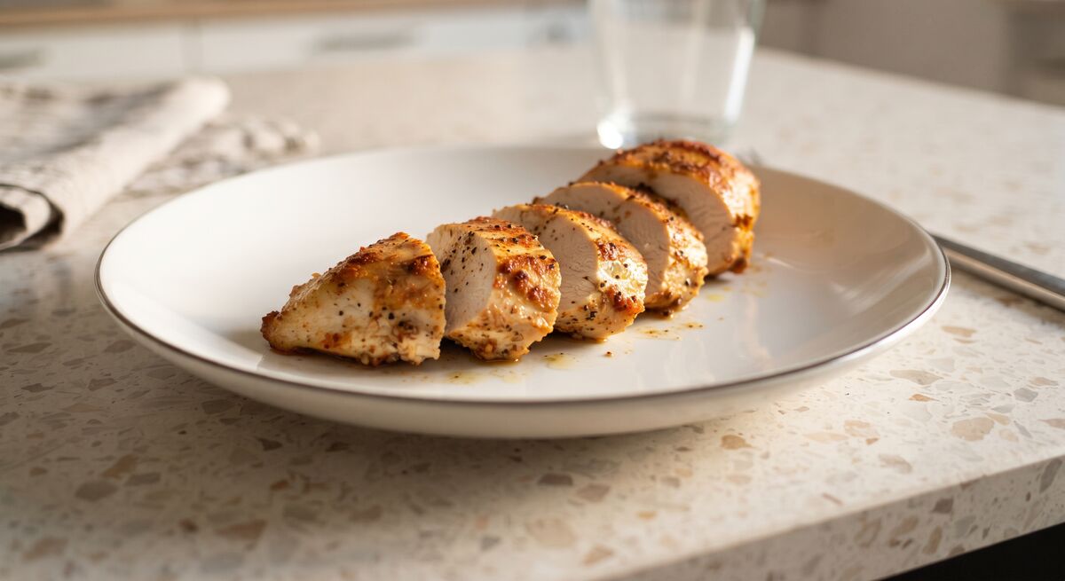 Petto di pollo nella friggitrice ad aria