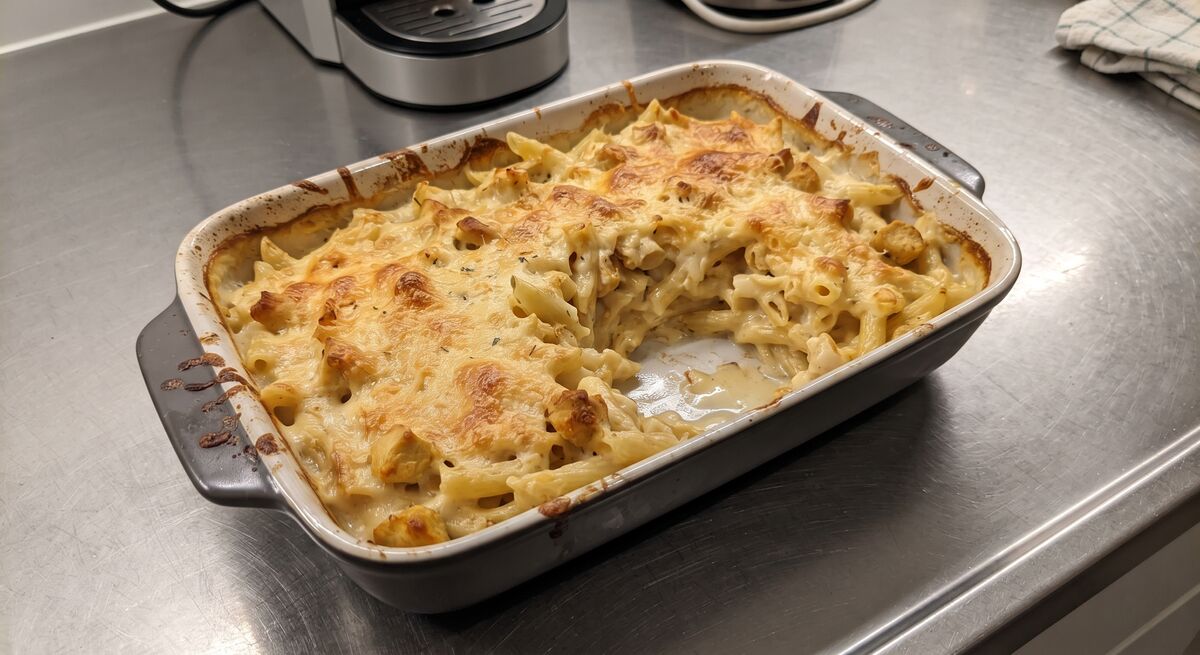 Hearty Chicken Pasta Bake