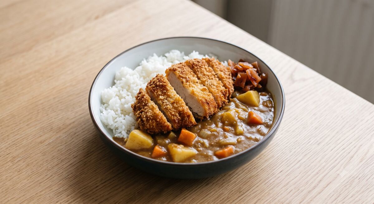 Katsu Curry (japońskie curry z kotletem z kurczaka)