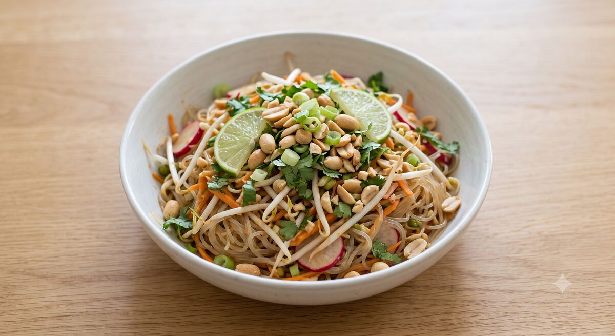 Glass noodle salad – quick and easy