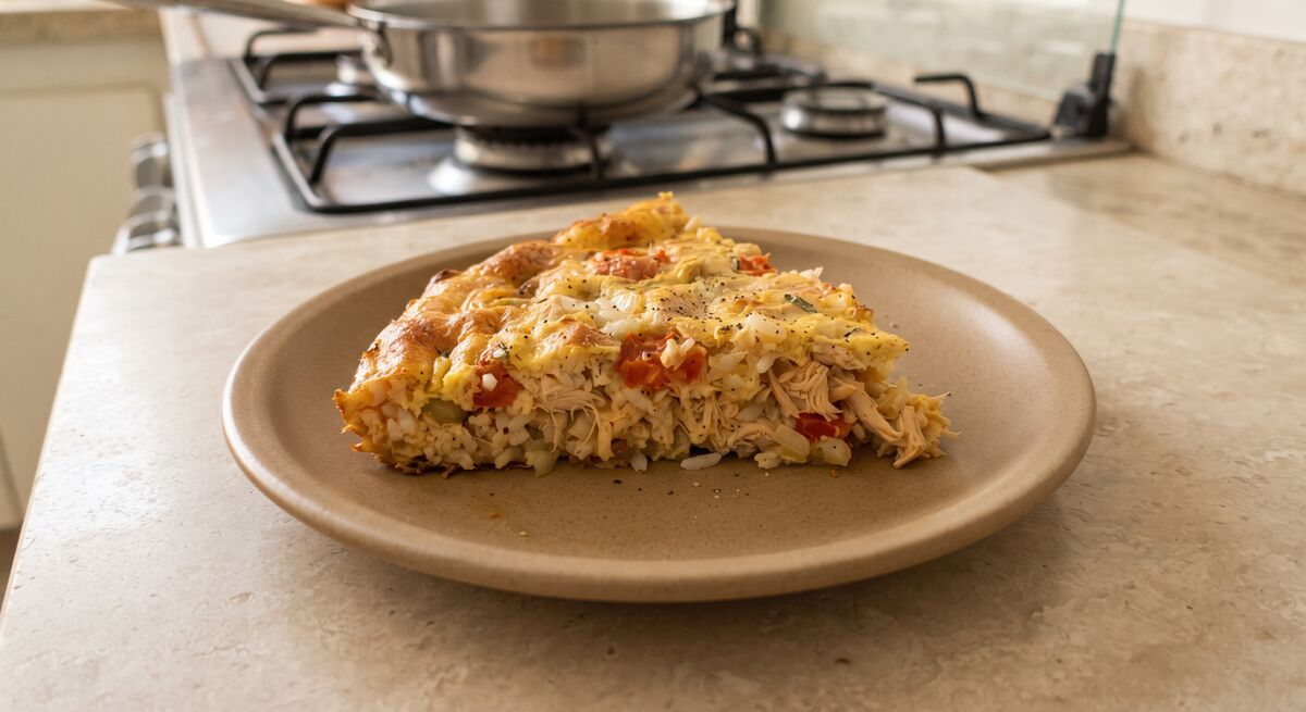 Reis-Hähnchen-Auflauf