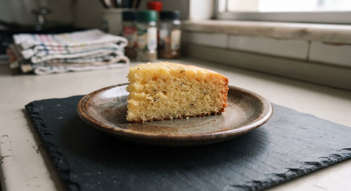 Romige maïscake