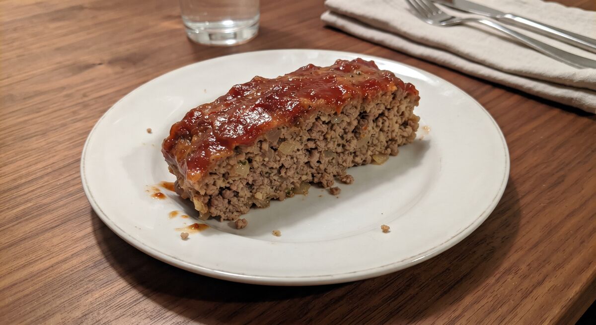 Klassisk hemlagad köttfärslimpa