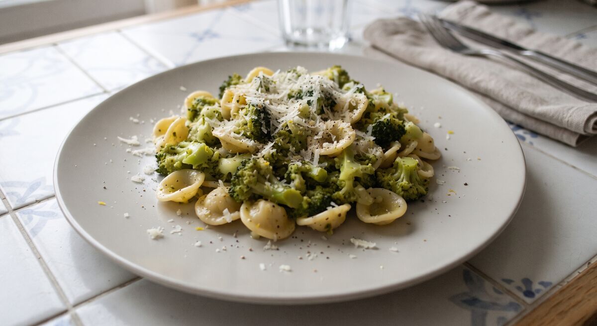 Pasta ai broccoli all'italiana