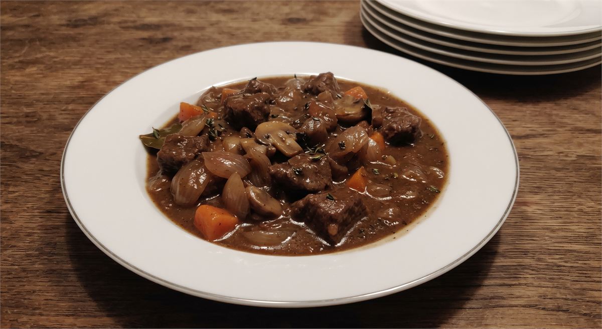 Carne de panela com cerveja
