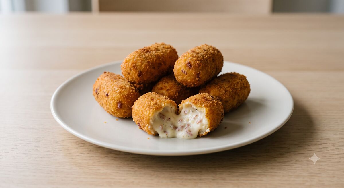 Schinken-Kroketten